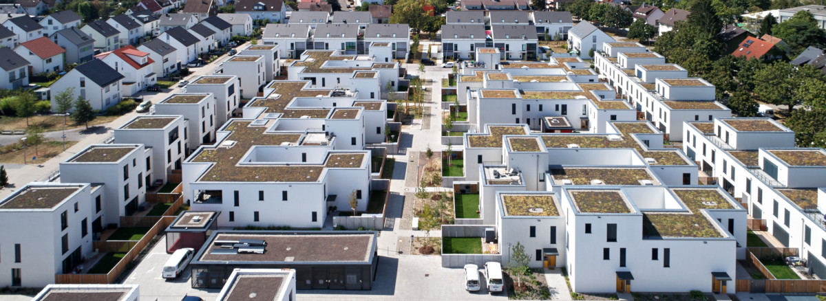 Wohnquartier Knielingen 2.0 in Karlsruhe, Neubau-Wohnbebauung